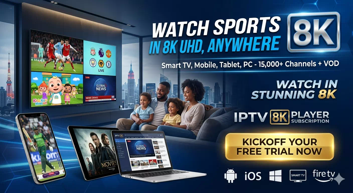 8k player playlist subsciption wach tv firestick android tv amazon netflix