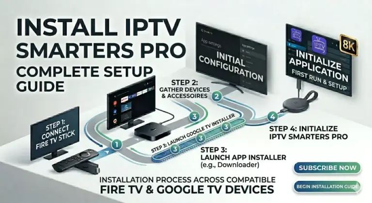 How to Install IPTV Smarters Pro on Amazon Firestick Android TV Google TV